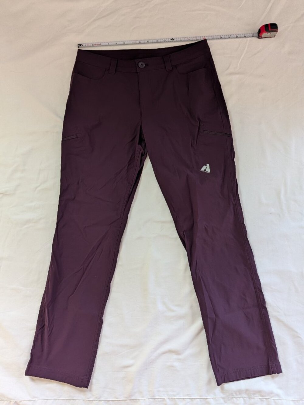 Eddie Bauer Women's First Ascent Hiking Pants, Sz 10, Purple